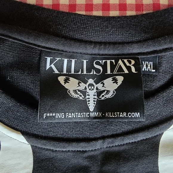 Killstar Frownie Face Sweater Size XXL - Picture 5 of 6